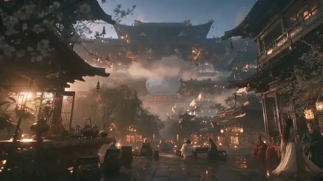 Cinematic Xianxia Combat