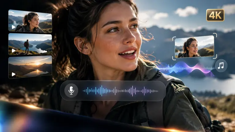 Native Audio in Cinematic 4K Quality